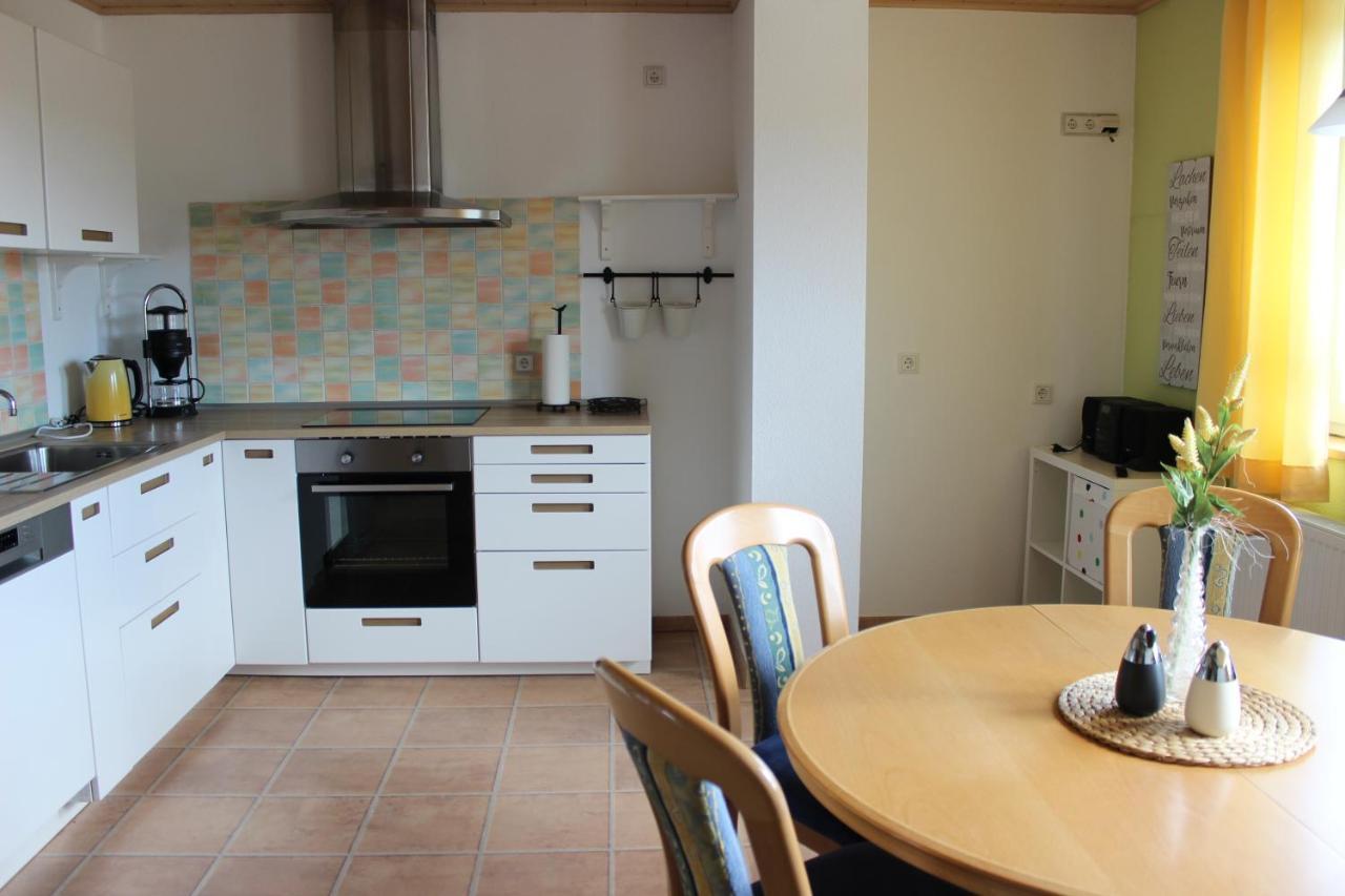 Ferienwohnung Landsburgblick Neuental Luaran gambar