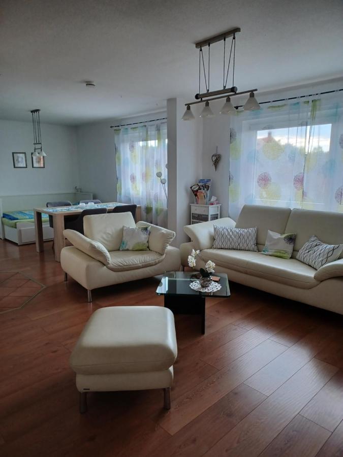 Ferienwohnung Landsburgblick Neuental Luaran gambar